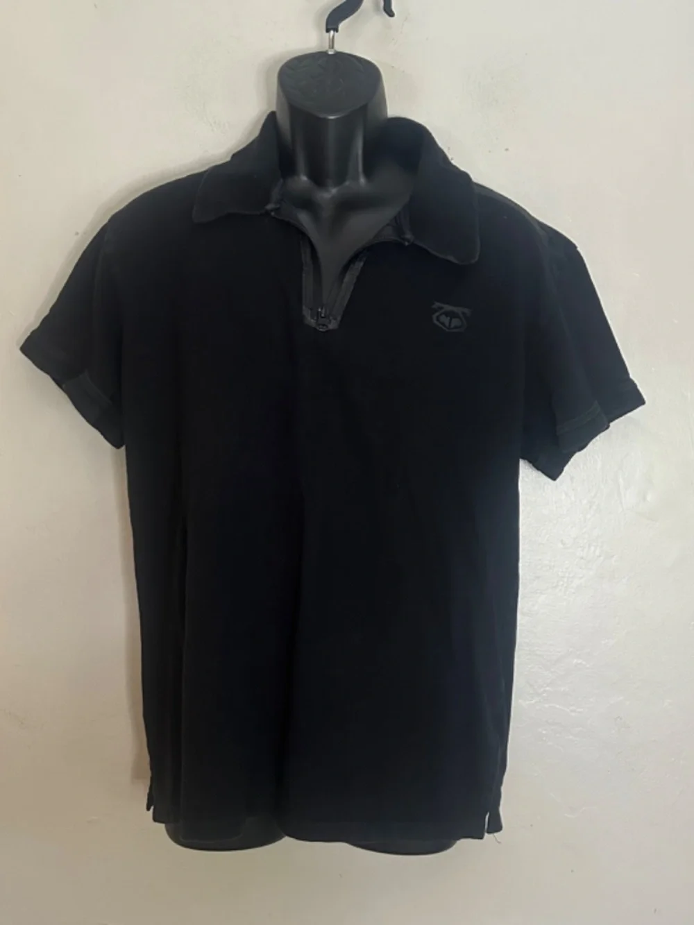 Nasty Pig Black Polo Shirt with Subtle Logo - Picture 4 of 9